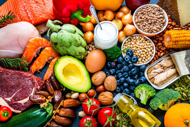 Photo of a variety of different fruits, vegetables, and more.